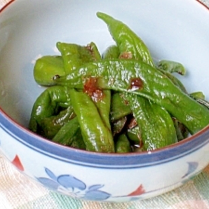 京都のおばんざい風 ししとうのおかか煮